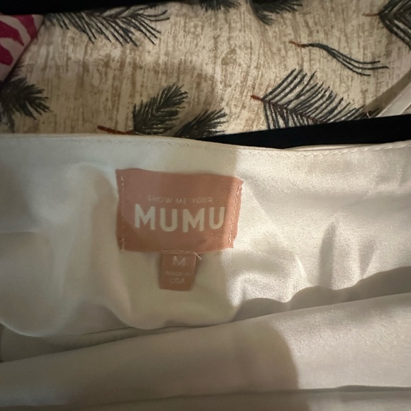 Show Me Your MuMu Verona Cowl Dress in Ivory - Picture 5 of 5